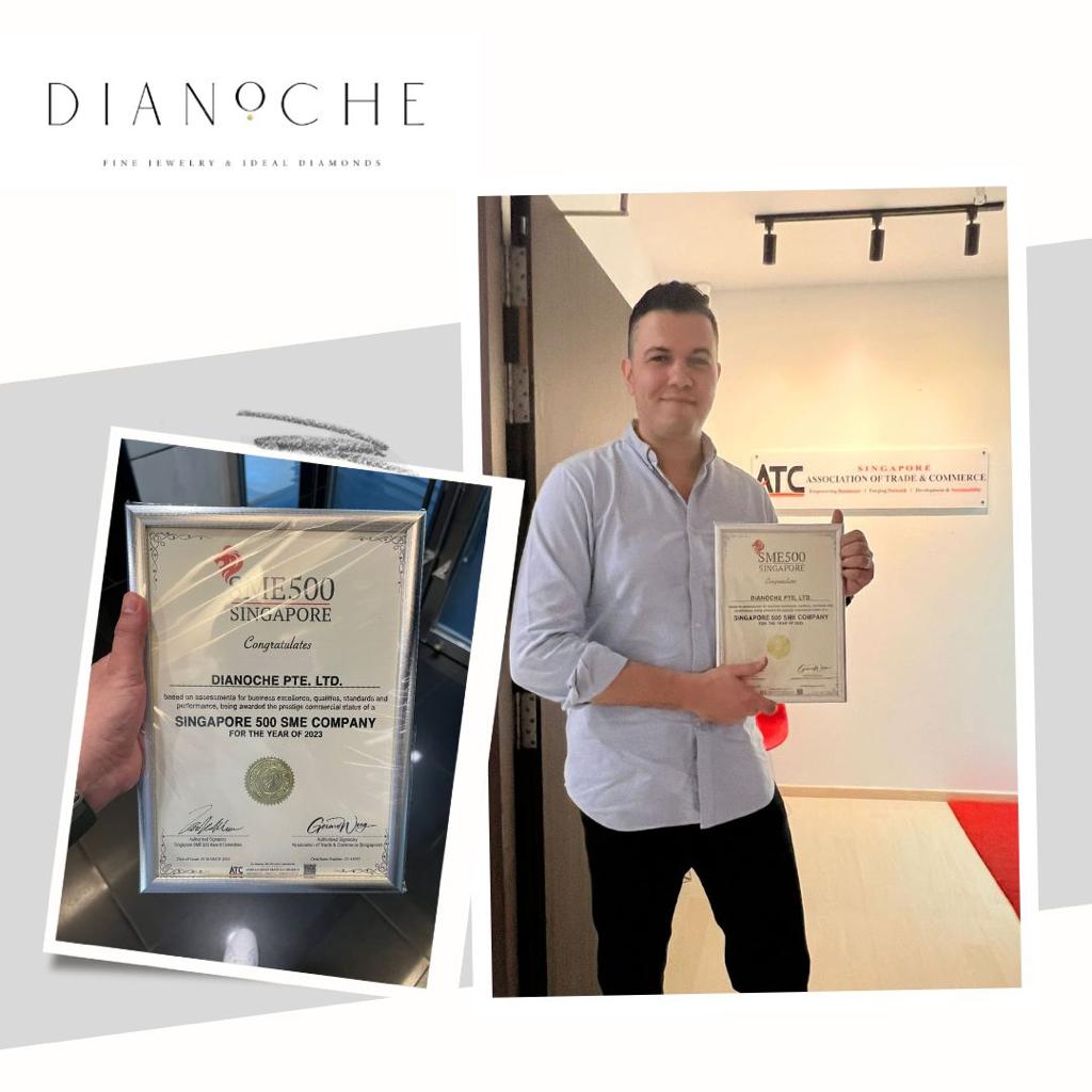 Singapore SME 500 Award Winner 2023 - Sell Your Jewellery